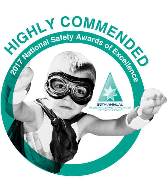 Highly Commended - National Safety Awards of Excellence 2017