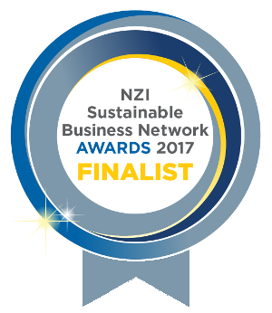 Finalist - NZI Sustainable Business Network Awards 2017
